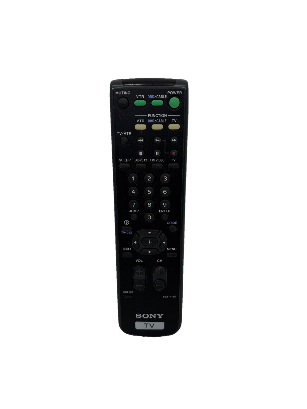 Sony RM-Y135 TV Remote Control Genuine OEM Tested Working